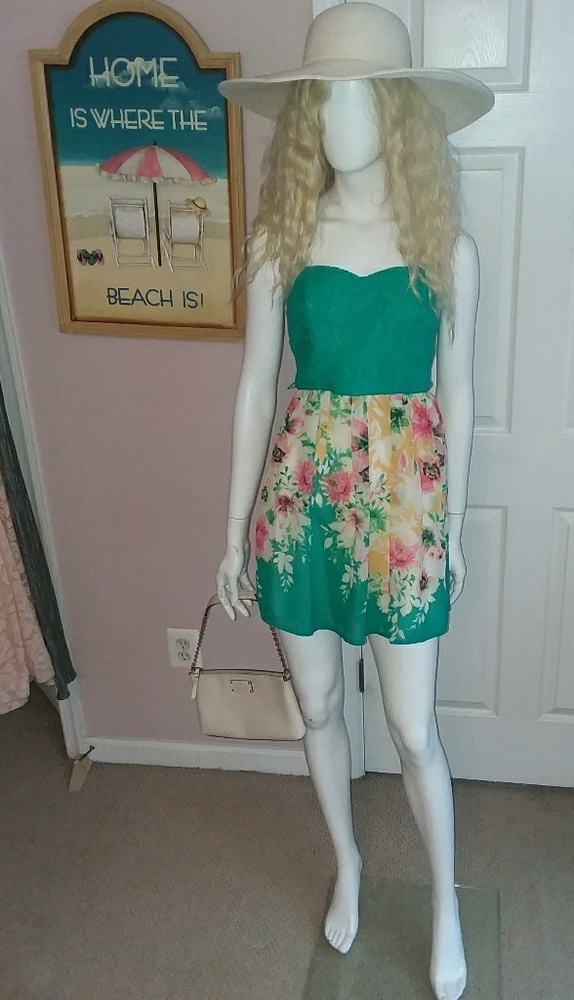 Trixxi Floral Dress